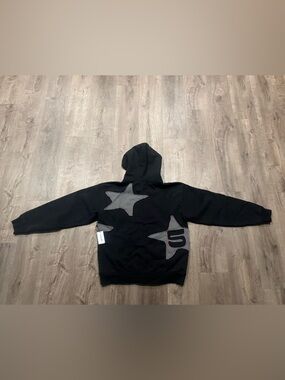 “Big Star” Sp5der Hoodie Black